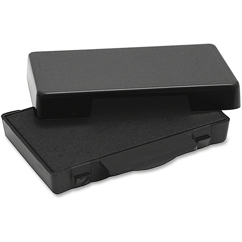 Trodat Replacement Ink Pad 0.6" Height x 2.5" Width - Black - Plastic - 1 Each (P5470BK)