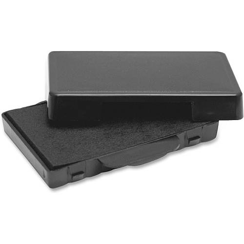 Trodat E4850L Replacement Ink Pad Black Ink - Plastic - 1 Each (P5430BK)