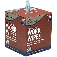 AbilityOne 7920016849744, SKILCRAFT Industrial Work Wipes, 12 x 10, Blue, 200/Carton