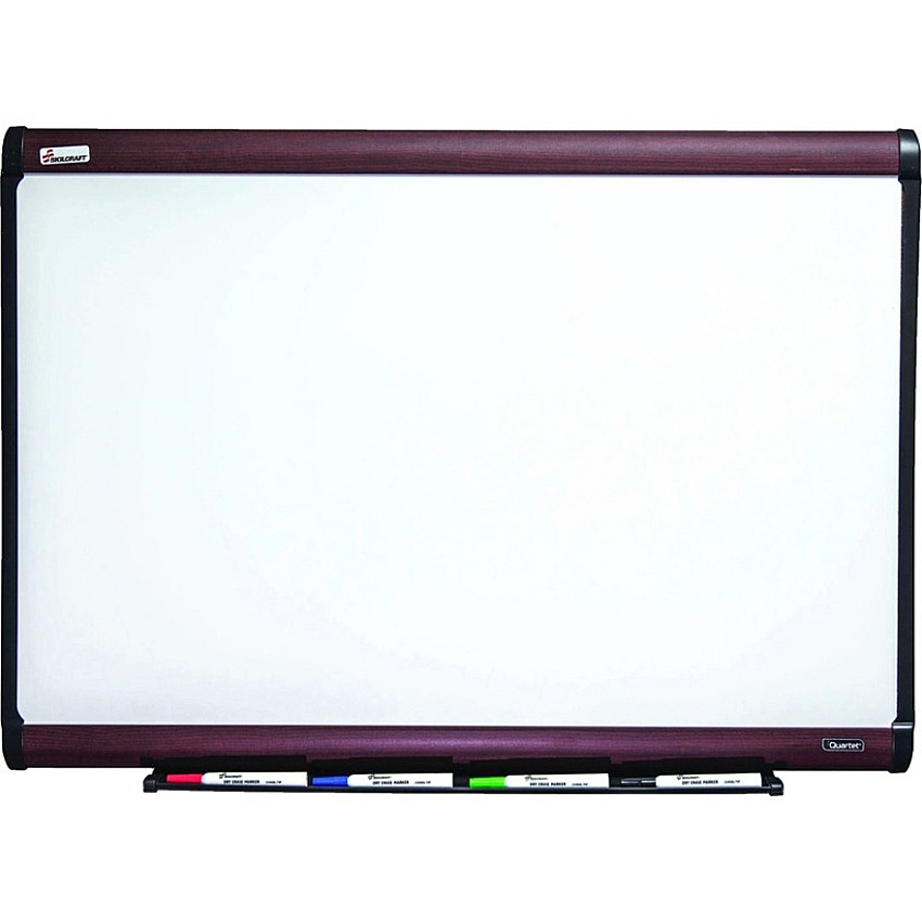 AbilityOne 7110016305166 SKILCRAFT Quartet Magnetic Porcelain Dry Erase Board, 72 x 48