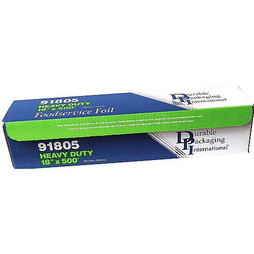 Ocala Southeastern Smart Aluminum Foil Roll 18" Width x 500 ft Length - Moisture Resistant, Easy to Use, Heavyweight - Aluminum Foil - Silver - 1 / Carton (600242)