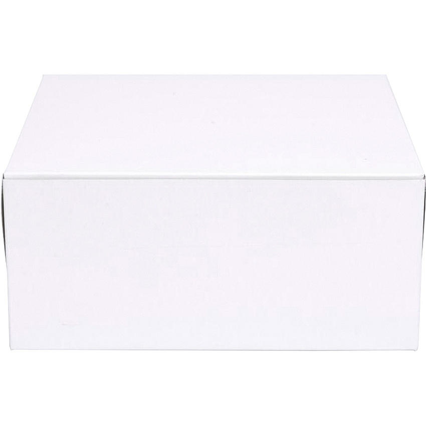 SCT Standard Bakery Boxes External Dimensions: 9" Width x 4" Depth x 9" Height - Standard Duty - Paperboard - White - For Storage, Transportation, Bakery - 200 / Carton (159325)