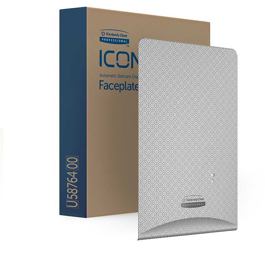 Kimberly-Clark Professional ICON Electronic Skin Care Dispenser Faceplate 10" x 7" x 1.5" - 1 Each (58764)