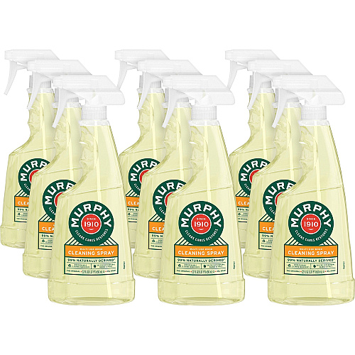 Murphy&reg; Oil Soap Multi-use Spray Ready-To-Use - 22 fl oz (0.7 quart) - Fresh Orange Scent - Orange Bottle - 9 / Carton (101031CT)
