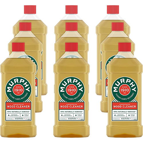 Murphy Oil Soap Wood Cleaner Concentrate - 16 fl oz (0.5 quart) - Natural ScentBottle - 9 / Carton - Phosphorous-free, Ammonia-free, Bleach-free - Tan (US05251ACT)