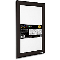 Seco Classic Snap Frame 27" x 40" Frame Size - Rectangle - Black - Aluminum - Black - 1 Each (SN2740BLACK)