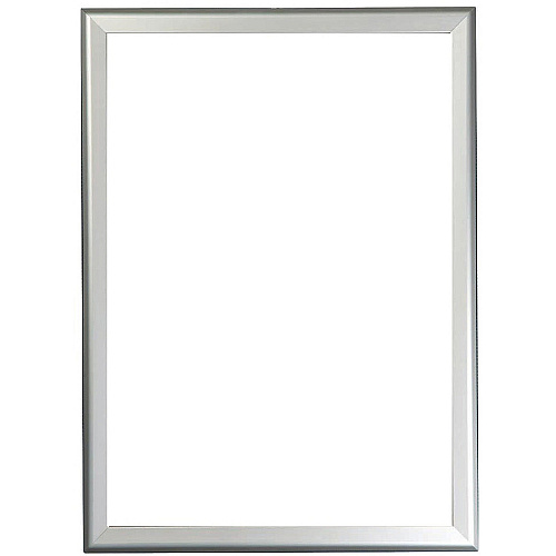 Seco Classic Snap Frame 36" x 48" Frame Size - Rectangle - Black - Aluminum - Silver - 1 Each (SN3648NEW)