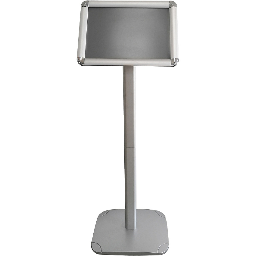 Seco Decorative Menuboard 17" Width x 11" Height - Rectangular Shape - Rounded Corner - Silver - 1 Each (DMB1117SV)