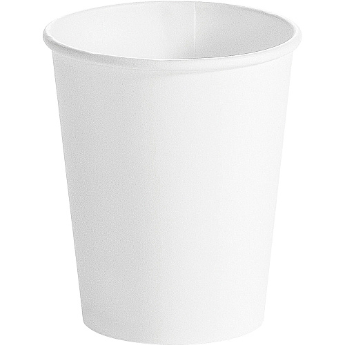 Huhtamaki 8 oz Single-Wall Hot Cups 8 fl oz - White - Paper, Polystyrene, Paperboard - Hot Drink, Beverage - 50/Bag - 20 / Carton - TAA Compliant (62900)