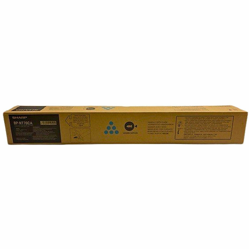 Sharp Original Laser Toner Cartridge - Cyan - 1 Each (BPNT70CA)