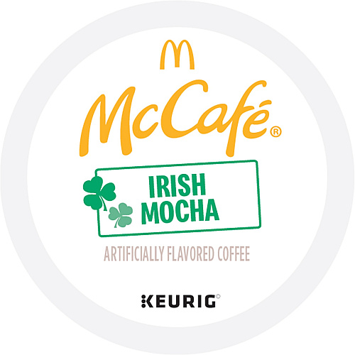 McCafe McCaf&eacute;&reg; K-Cup Irish Mocha Compatible with K-Cup Brewer - Light - K-Cup - Irish Mocha - 24 / Box (9459)