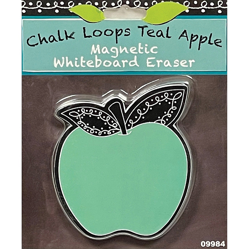 Ashley Magnetic Whiteboard Eraser Magnetic, Durable - Multicolor - Foam, Felt - 1Each (09984)