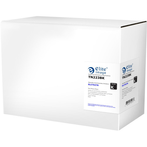 Elite Image Remanufactured Toner Cartridge - Alternative for Brother TN223, TN227 - Black (75276)