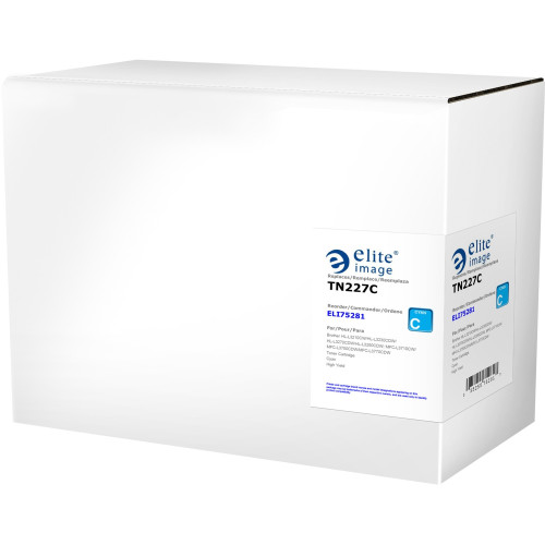 Elite Image Remanufactured Toner Cartridge - Alternative for Brother TN223, TN227 - Blue (75281)