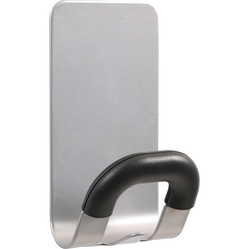 Alba Magnetic Coat Hook 11.02 lb (5 kg) Capacity - for Coat, Metal, Cabinet, Door, Clothes, Umbrella, Key, Accessories - Acrylonitrile Butadiene Styrene (ABS) - Gray - 1 Each (PMMAG2M)