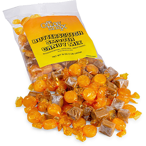 Office Snax Creamy & Smooth Delights Candy Assorted - Individually Wrapped - 16 oz - 1 Each (00665)
