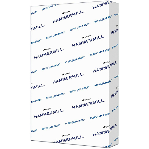 Hammermill Copy Plus Paper - White 92 Brightness - Legal - 8 1/2" x 14" - 20 lb Basis Weight - Sustainable Forestry Initiative (SFI) - Acid-free, Quick Drying - White - 500 Sheets per Ream - 500 Sheets/Ream - 300 / Pallet (105015PL)