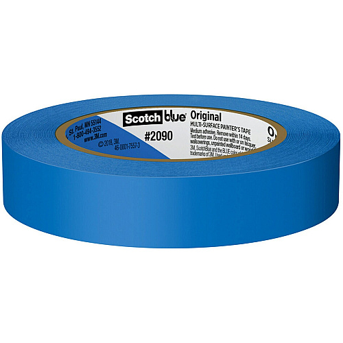 3M ScotchBlue Multi-Surface Painter's Tape 60 yd Length x 0.94" Width - Blue - 1 Roll (209024NC)