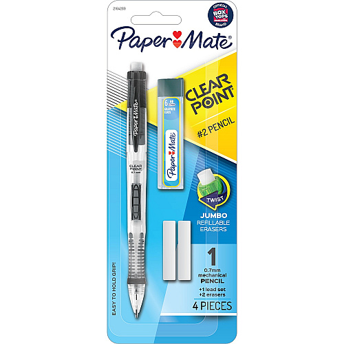 Paper Mate Clearpoint Mechanical Pencils 0.7 mm Lead - Black Barrel - 1 / Pack (2164289)