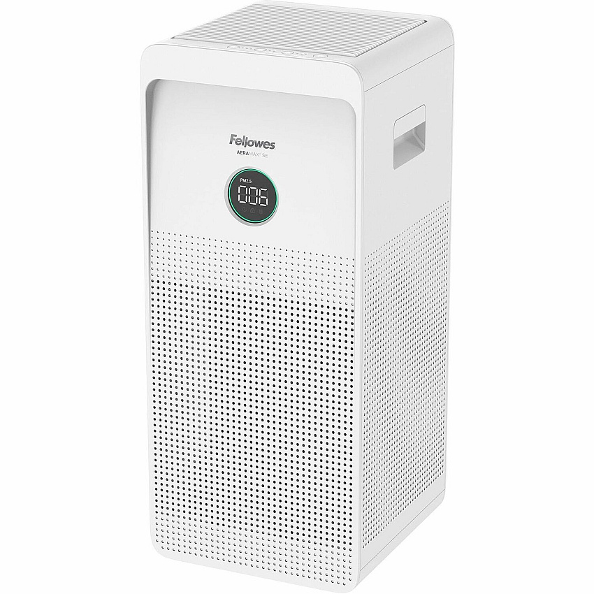 Fellowes AeraMax SE Air Purifier True HEPA, Activated Carbon - 915 Sq. ft. - White (9794601)
