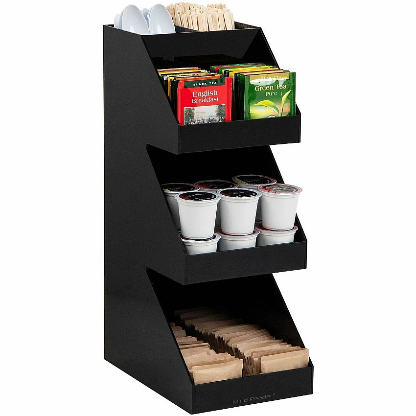 Mind Reader 3-Tier Countertop Organizer (3TCORGBLK)