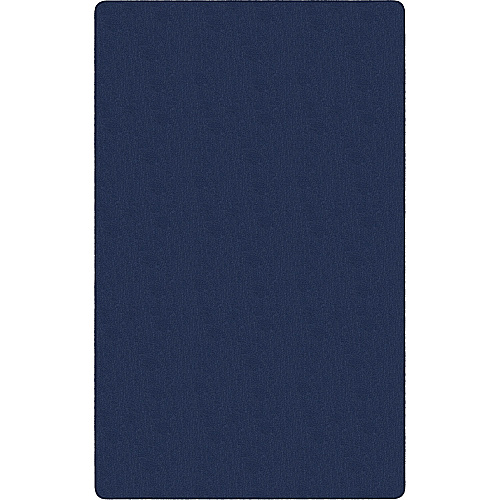 Flagship Carpets Americolors Solid Color Rug Floor Rug - Traditional - 15 ft Length x 12 ft Width - Rectangle - Navy - Nylon, Yarn - 1 Each (AS76NY)