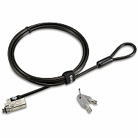 Kensington Slim NanoSaver 2.0 Keyed Laptop Lock 5.91 ft Cable - Keyed Lock - Carbon Steel - For Notebook (65021)