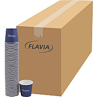 Flavia 10 oz Hot Beverage Paper Cups 10 fl oz - Blue - Paper - Beverage, Hot Drink - 1000 / Carton (25200018)