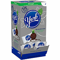 YORK Peppermint Paddies Peppermint, Dark Chocolate - 5.25 lb - 175 / Carton (22000057)