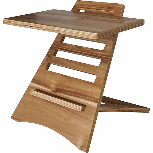 Victor High Rise Laptop Riser 10 lb Load Capacity - 16.50" Height x 17" Width - Acacia Wood - Natural (DC150A)