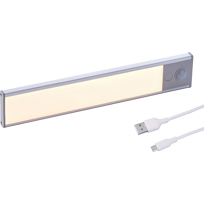 Black & Decker Rechargeable Under Cabinet Lighting Kit Silver - 1 Each (LEDUC91REC)