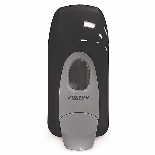 Betco Clario Manual Skin Care Foam Dispenser Manual - 1.06 quart Capacity - Hygienic, Site Window, Durable - Black - 12 / Carton (9254300)