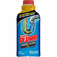 Liquid Plumr Liquid-Plumr Urgent Clear Pro-Strength Clog Remover 17 fl oz (0.5 quart) - Blue Bottle - 1 Each (30548)