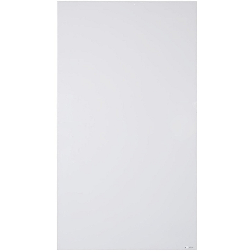 Quartet InvisaMount Vertical Glass Dry-Erase Board - 42x72 72" (6 ft) Width x 42" (3.5 ft) Height - White Glass Surface - Rectangle - Vertical - Magnetic - 1 Each (Q014274IMW)