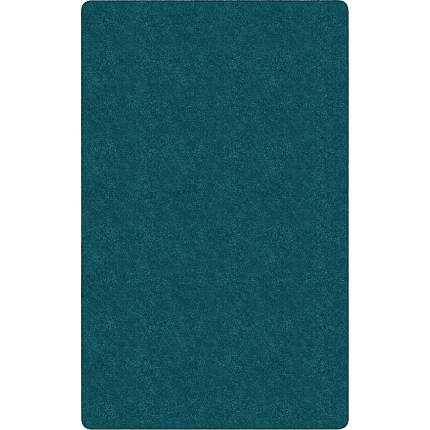 Flagship Carpets Amerisoft Solid Color Rug 15 ft Length x 12 ft Width - Rectangle - Marine Blue - Nylon, Polyester - 1 Each (TS76MB)