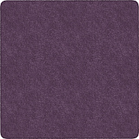 Flagship Carpets Amerisoft Solid Color Rug 72" Length x 72" Width - Square - Purple - Polyester, Nylon - 1 Each (TS26PP)