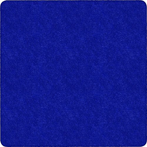 Flagship Carpets Amerisoft Solid Color Rug 12 ft Length x 12 ft Width - Square - Royal Blue - Nylon, Polyester - 1 Each (TS70RB)