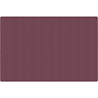 Flagship Carpets Amerisoft Solid Color Rug 18 ft Length x 12 ft Width - Rectangle - Plum - Nylon, Polyester - 1 Each (TS80PL)