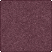 Flagship Carpets Amerisoft Solid Color Rug 12 ft Length x 12 ft Width - Square - Plum - Nylon, Polyester - 1 Each (TS70PL)