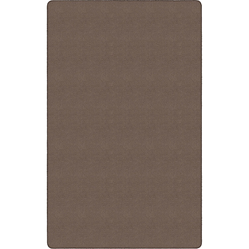 Flagship Carpets Ameristrong Solid Color Rug Floor Rug - Traditional - 108" Length x 72" Width - Rectangle - Almond - Nylon - 1 Each (BS34AL)