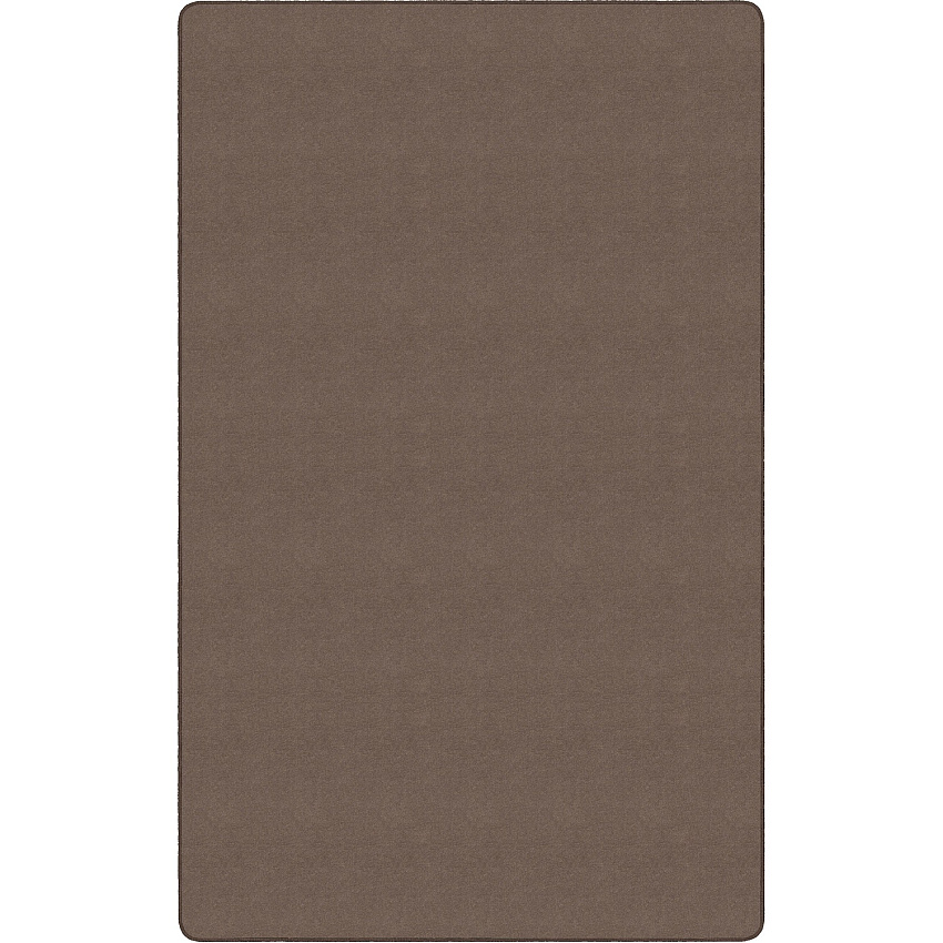 Flagship Carpets Ameristrong Solid Color Rug Floor Rug - Traditional - 108" Length x 72" Width - Rectangle - Almond - Nylon - 1 Each (BS34AL)