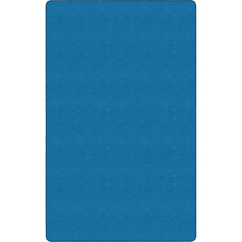 Flagship Carpets Ameristrong Solid Color Rug Floor Rug - Traditional - 12 ft Length x 91.20" Width - Rectangle - Blue Bird - Nylon - 1 Each (BS44BB)