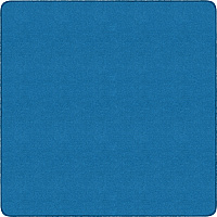 Flagship Carpets Ameristrong Solid Color Rug Floor Rug - Traditional - 12 ft Length x 12 ft Width - Square - Blue Bird - Fiber, Nylon - 1 Each (BS70BB)