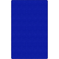 Flagship Carpets Americolors Solid Color Rug Floor Rug - Traditional - 72" Length x 48" Width - Rectangle - Royal Blue - Nylon - 1 Each (BS22RB)