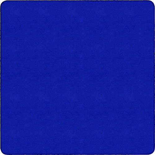 Flagship Carpets Ameristrong Solid Color Rug Floor Rug - Traditional - 72" Length x 72" Width - Square - Royal Blue - Nylon - 1 Each (BS26RB)
