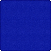 Flagship Carpets Ameristrong Solid Color Rug Floor Rug - Traditional - 12 ft Length x 12 ft Width - Square - Royal Blue - Fiber, Nylon - 1 Each (BS70RB)