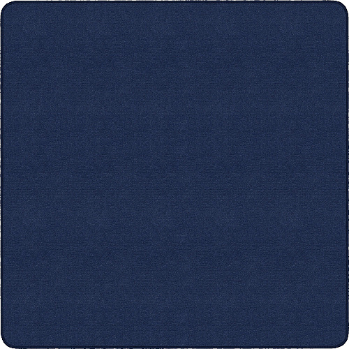 Flagship Carpets Ameristrong Solid Color Rug Floor Rug - Traditional - 12 ft Length x 12 ft Width - Square - Navy - Fiber, Nylon - 1 Each (BS70NY)