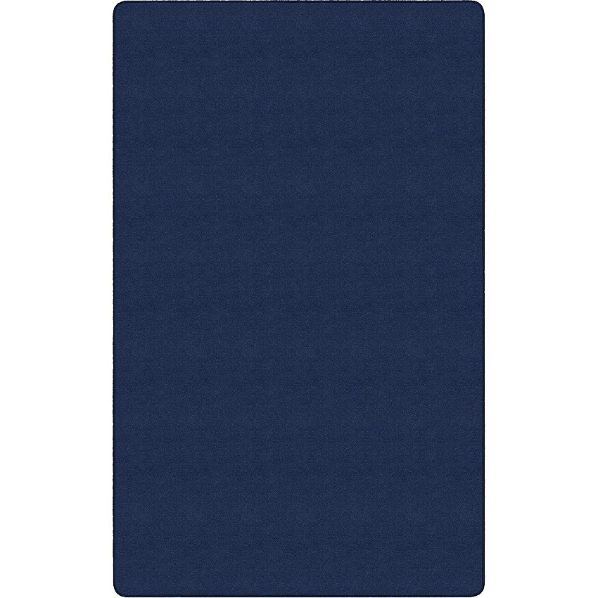 Flagship Carpets Ameristrong Solid Color Rug Traditional - 12 ft Length x 18 ft Width - Rectangle - Navy - Fiber, Nylon - 1 Each (BS80NY)