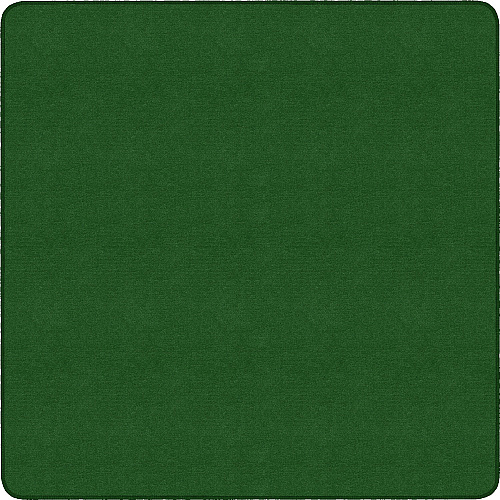 Flagship Carpets Ameristrong Solid Color Rug Floor Rug - Traditional - 72" Length x 72" Width - Square - Clover - Nylon - 1 Each (BS26CL)