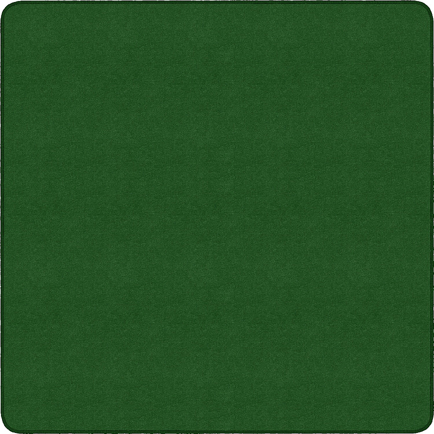 Flagship Carpets Ameristrong Solid Color Rug Floor Rug - Traditional - 12 ft Length x 12 ft Width - Square - Clover - Fiber, Nylon - 1 Each (BS70CL)